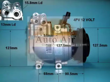 Компрессор (AUTO AIR GLOUCESTER: 14-1028)