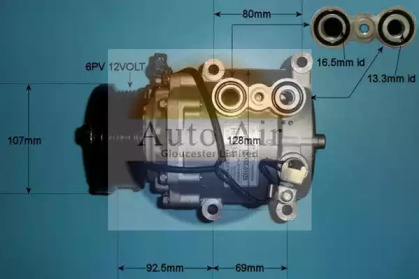 Компрессор (AUTO AIR GLOUCESTER: 14-0325P)