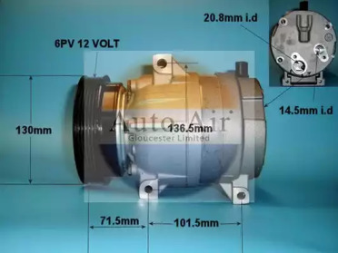 Компрессор (AUTO AIR GLOUCESTER: 14-1038)