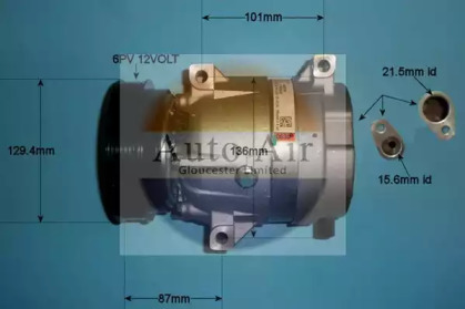 Компрессор (AUTO AIR GLOUCESTER: 14-1116)