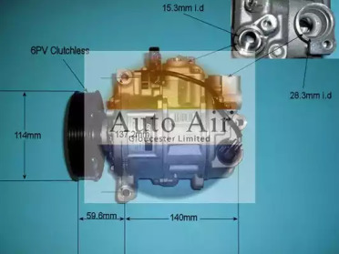 Компрессор (AUTO AIR GLOUCESTER: 14-9682)