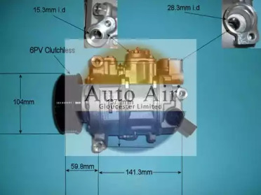 Компрессор (AUTO AIR GLOUCESTER: 14-9703R)