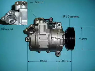 Компрессор (AUTO AIR GLOUCESTER: 14-9697)