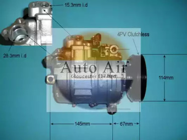 Компрессор (AUTO AIR GLOUCESTER: 14-9697P)