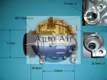 Компрессор (AUTO AIR GLOUCESTER: 14-9730)