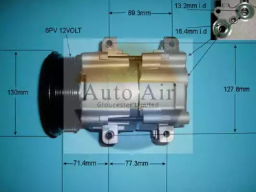 Компрессор (AUTO AIR GLOUCESTER: 14-4439)