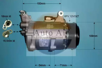 Компрессор (AUTO AIR GLOUCESTER: 14-0007)