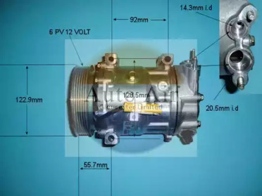 Компрессор (AUTO AIR GLOUCESTER: 14-1309)