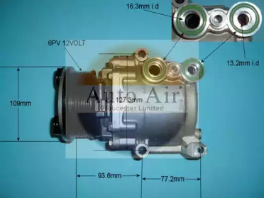 Компрессор (AUTO AIR GLOUCESTER: 14-9645)