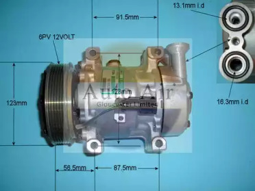 Компрессор (AUTO AIR GLOUCESTER: 14-1442)