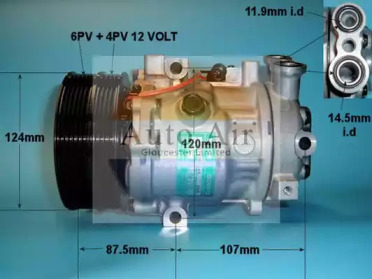 Компрессор (AUTO AIR GLOUCESTER: 14-0219)