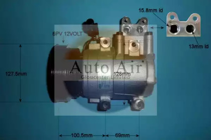 Компрессор (AUTO AIR GLOUCESTER: 14-1040)