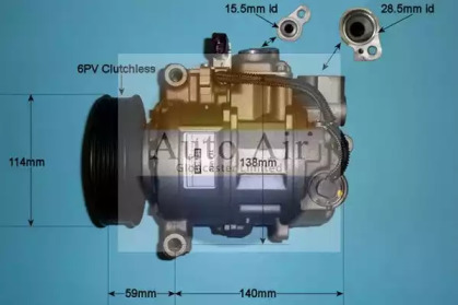 Компрессор (AUTO AIR GLOUCESTER: 14-0085R)