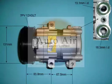 Компрессор (AUTO AIR GLOUCESTER: 14-8146)