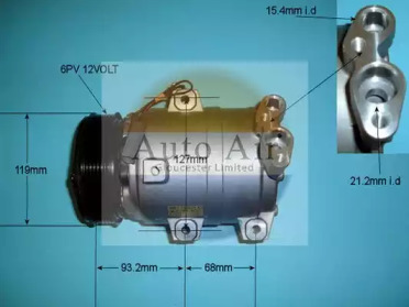 Компрессор (AUTO AIR GLOUCESTER: 14-1107P)