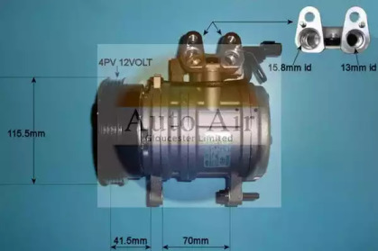 Компрессор (AUTO AIR GLOUCESTER: 14-1013)