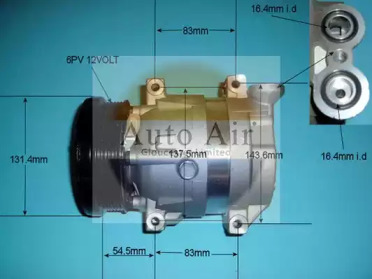 Компрессор (AUTO AIR GLOUCESTER: 14-2205)