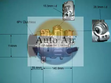 Компрессор (AUTO AIR GLOUCESTER: 14-1253)