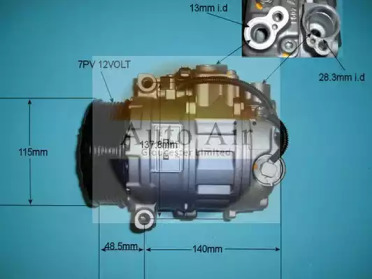 Компрессор (AUTO AIR GLOUCESTER: 14-6258R)