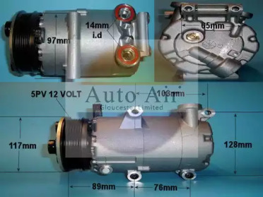 Компрессор (AUTO AIR GLOUCESTER: 14-0082)