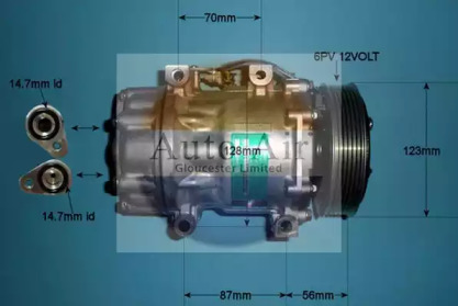 Компрессор (AUTO AIR GLOUCESTER: 14-0094)