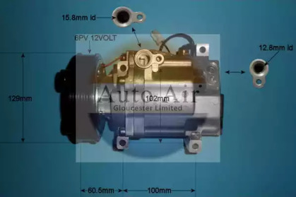 Компрессор (AUTO AIR GLOUCESTER: 14-0080)