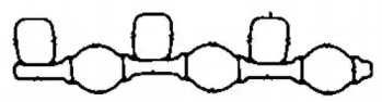 Прокладкa (BGA: MG6701)