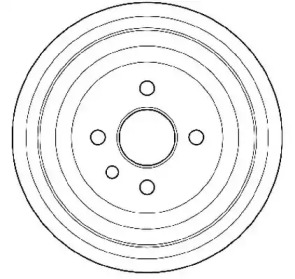 Тормозный барабан (JURID: 329204J)