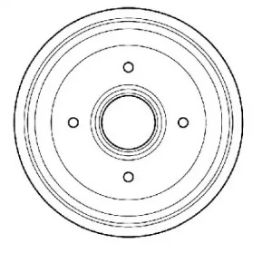 Тормозный барабан (JURID: 329701J)
