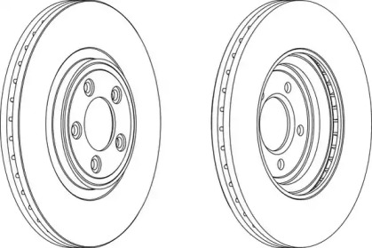 Тормозной диск (JURID: 563029JC-1)