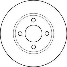 Тормозной диск (JURID: 561240JC)
