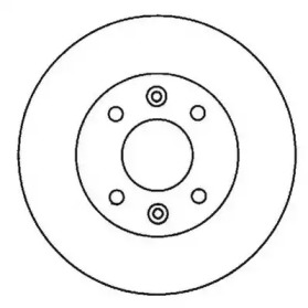 Тормозной диск (JURID: 561334JC)