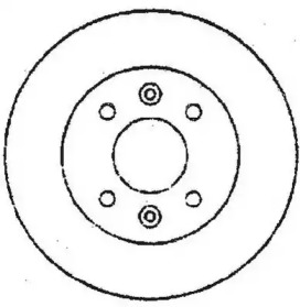 Тормозной диск (JURID: 561345JC)