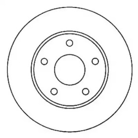 Тормозной диск (JURID: 561950JC)