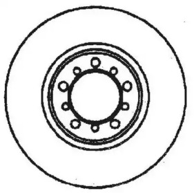 Тормозной диск (JURID: 561453JC)