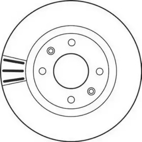 Тормозной диск (JURID: 562128JC)