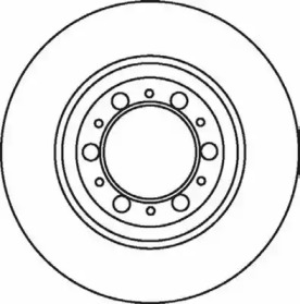 Тормозной диск (JURID: 562063JC)