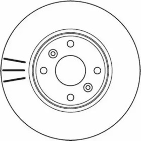 Тормозной диск (JURID: 562103JC)