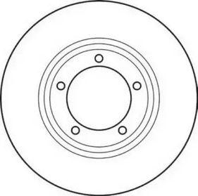 Тормозной диск (JURID: 561629JC)