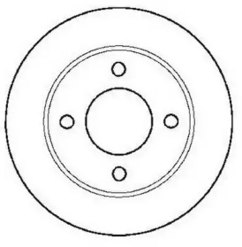 Тормозной диск (JURID: 561683JC)