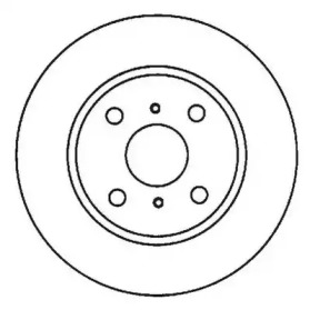 Тормозной диск (JURID: 562007JC)