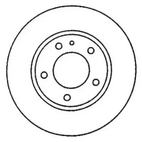 Тормозной диск (JURID: 562051JC)
