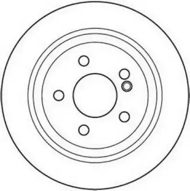 Тормозной диск (JURID: 562102JC)