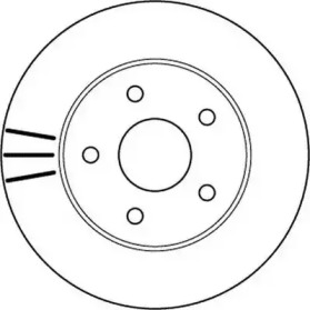 Тормозной диск (JURID: 562147JC)