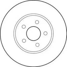 Тормозной диск (JURID: 562180JC)