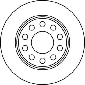 Тормозной диск (JURID: 562191JC)
