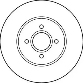 Тормозной диск (JURID: 562206JC)