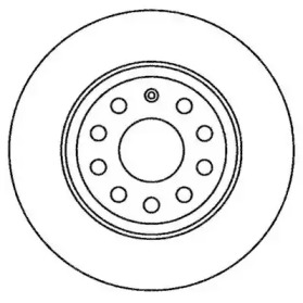 Тормозной диск (JURID: 562258JC)