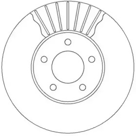 Тормозной диск (JURID: 562292JC)