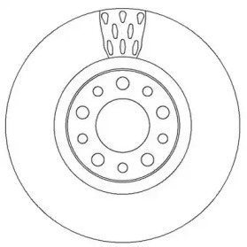 Тормозной диск (JURID: 562299JC)